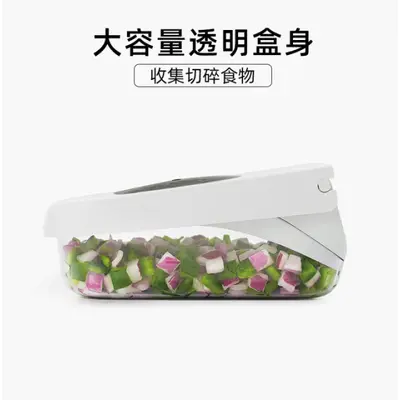 Multifunctional vegetable slicer with dicer and grater - 5