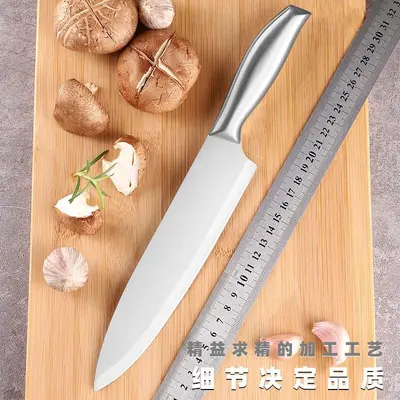 Kitchen knife set 4-piece stainless steel chef and utility knives - 5