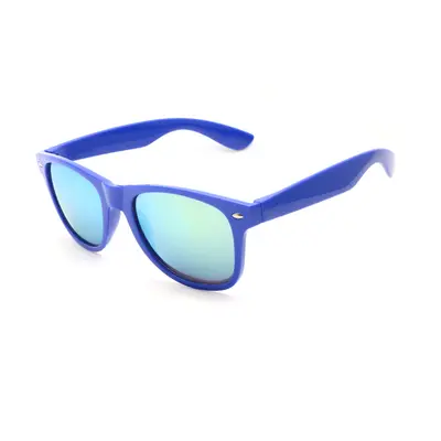 Men's Solid Color Metal Stud Sunglasses with Custom Logo - 3