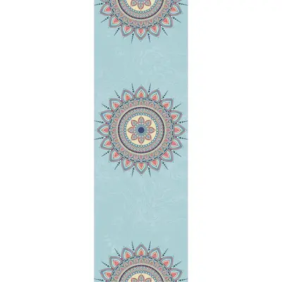 Yoga matı havlusu, ultra ince lif, kaymaz, ter emici - 9