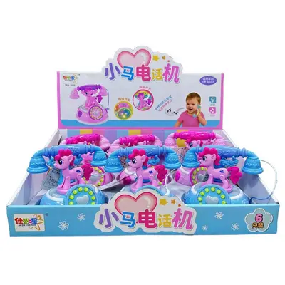 Multifunctional Educational Musical Toy Telephone with Early Learning Story Function