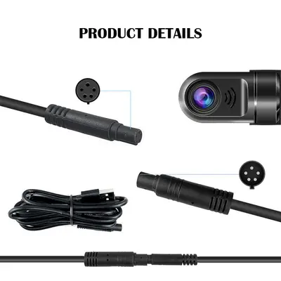 1080P car camera with Android navigation and ADAS alert system - 2