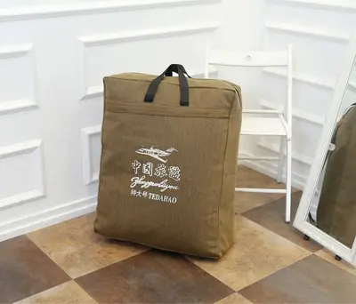 Großvolumiger Rucksack, verdickter Leinenbeutel, wasserdichte Reise-Aufbewahrungstasche, großer verschleißfester Gepäckbeutel Großhandel - 6
