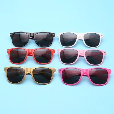 Colorful Oversized Frame Adult Sunglasses, Square Frame - 2