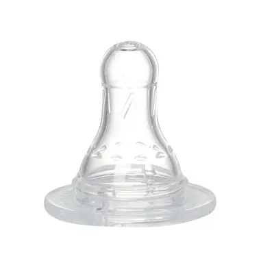 Babysauger aus Flüssigsilikon, breiter Hals, universell passend, Standardmund - 8