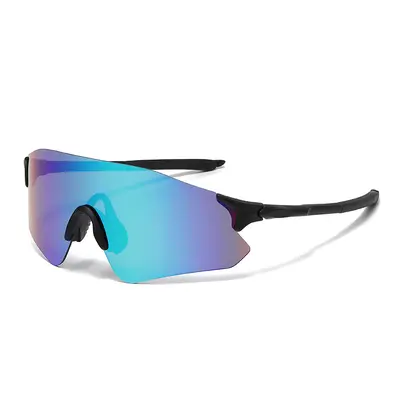 Frameless Colorful Cycling Sunglasses with UV Protection - 6