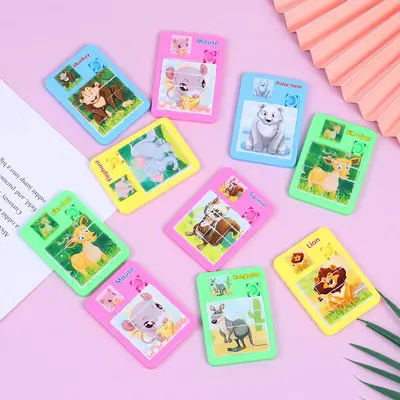 Cartoon Mobile Puzzle, Plastic DIY Airplane for Kids