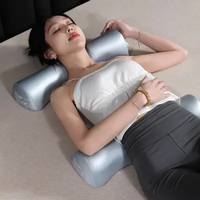 Boyun traction yastığı, silindir şeklinde, yetişkin