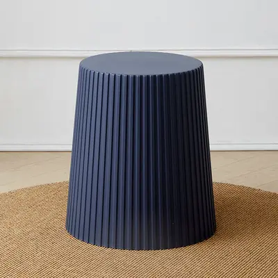 Scandinavian Round Small Coffee Table, Modern Minimalist Living Room Table - 9