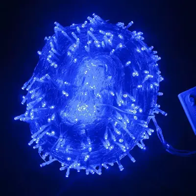 Dış Mekan Su Geçirmez LED Peri Işıkları, Renkli Yanıp Sönen Düğün Dekorasyonu - 10