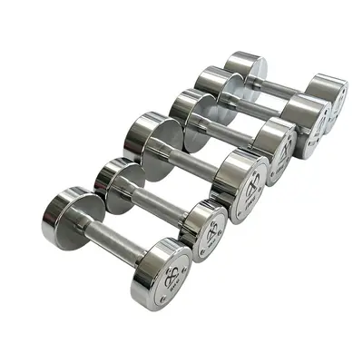 Paslanmaz Çelik Halter Ev Kullanımı Kaplama Saf Çelik Halter Erkek Kadın Çocuk Uyumlu 1-10kg Fitness Ekipmanı Halter Rack Seti