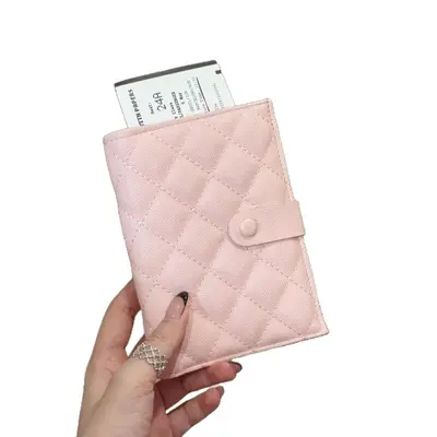 Kore tarzı pasaport çantası, 3-in-1 cüzdan, kadın - 6