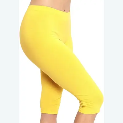 Damen Caprihose, knielang, Stretch-Yoga, Po-Lifting - 11