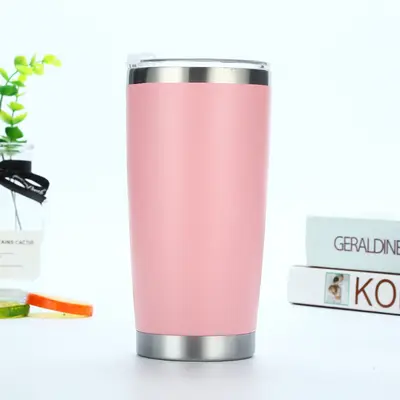 Sınır Ötesi 20oz 304 Paslanmaz Çelik Çift Katmanlı Vakumlu Araç Bardağı - 11