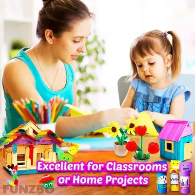 1800-piece children's DIY craft material kit