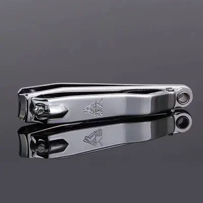 Stainless Steel Nail Clippers, Large, Straight and Slant Edge