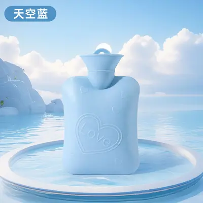 Lined Water-Filled Hot Water Bottle, Thickened - 11