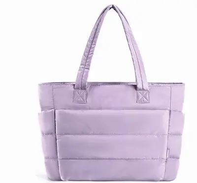 Large Capacity Polyester Women's Messenger Bag and Shoulder Bag - 10