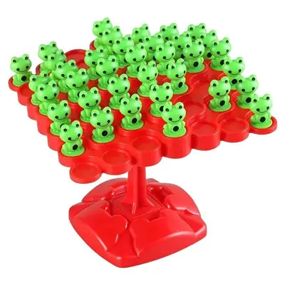 Frog Balance Tree Stacking Game for Kids, Desktop Toy for Boys and Girls