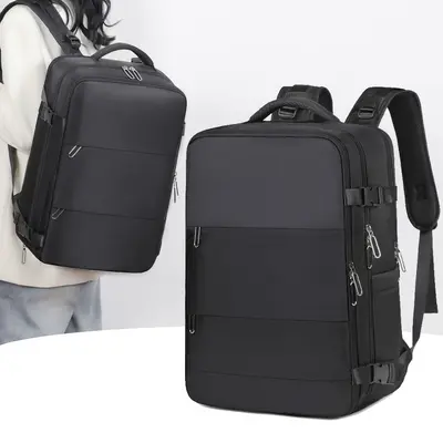 Waterproof Multifunctional Business Backpack with Laptop Compartment - 4
