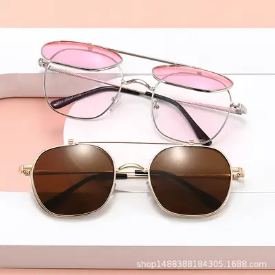 Steampunk-Doppelklappbrille 2026 - 1