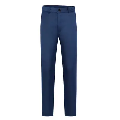 Men's Black Slim Fit Formal Suit Trousers for Office Wear - 13
