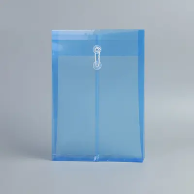 Thick A4 Transparent File Bag, Drawstring, Large Capacity, Waterproof - 10
