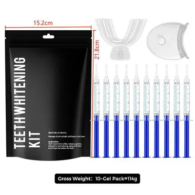 Home Teeth Whitening Kit with Gel - 11