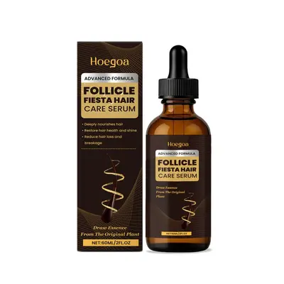 HOEGOA Hair Care Essential Oil, Gentle Moisturizing and Smoothing