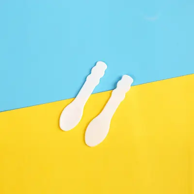 Silicone Face Mask Spoon 7.1cm for Eye and Face Cream Portioning