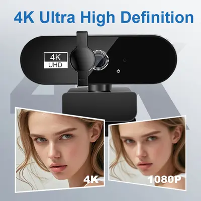 Webcam 2K/4K mit integriertem Mikrofon - 3