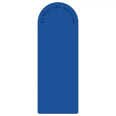 Yarı dairesel kauçuk yoga matı, kaymaz, buzlu PU, kalınlaştırılmış - 6