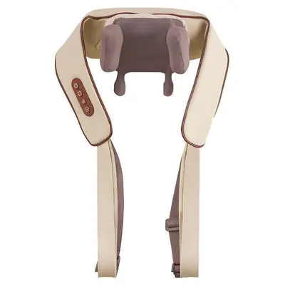 Trapezius heating massage shawl with shoulder and neck massage
