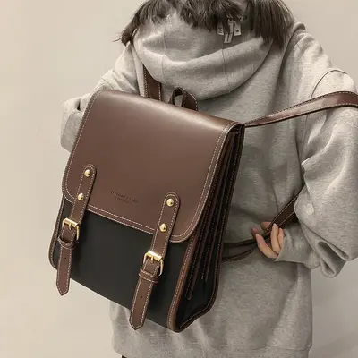 Japanese-Style Women's Student Backpack Summer Shoulder Bag - 3