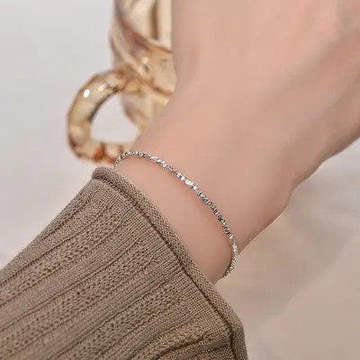 Abao S999 Silberarmband mit Nischendesign - 4