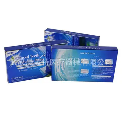 现货Advanced Teeth whitening strips美牙牙贴  去黄14对装