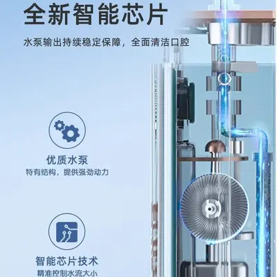 Electric Water Flosser for Deep Interdental Cleaning, Portable - 4