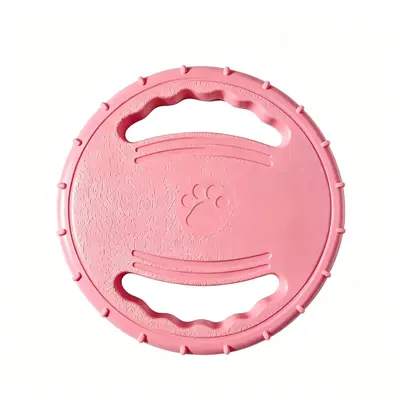 EVA Floating Dog Frisbee, Durable Tug Ring with Rope, Chew Toy - 13