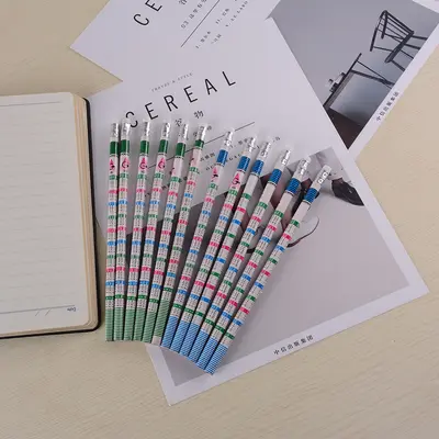HB Pencil with Eraser, Cartoon Print, for Children - 7