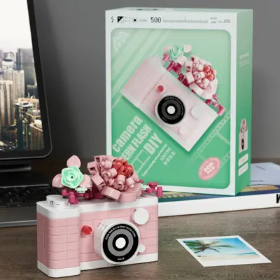 Jingzhonghua Camera Series Building Blocks, Children's Educational Set - 4