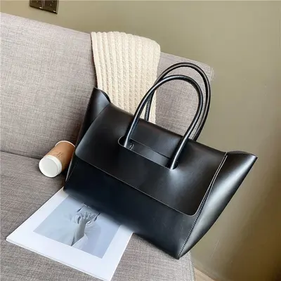 Women's Large Capacity Korean Style Underarm Tote Bag 2024 - 7