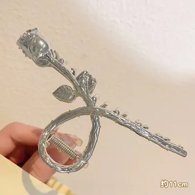 Haarklammer aus Metall mit Hai-Motiv, große Haarspange für den Hinterkopf, Internet-Star-Haarspange für Damen, Haarschmuck zum Großhandelspreis - 10