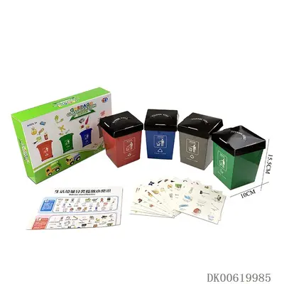 DIY çöp ayırma seti, çocuk eğitici oyuncağı - 2