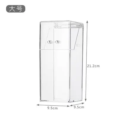 Makeup brush and cosmetics desktop storage organizer - 7
