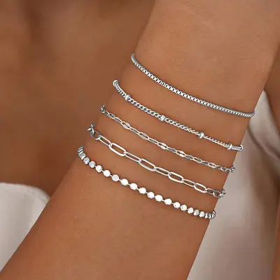 Bohemian Beach-Style Double-Layer Anklet Foot Jewelry - 12
