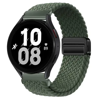 Samsung Watch7/6 ve Huawei GT6/5 Pro Uyumlu Manyetik Naylon Kordon - 11