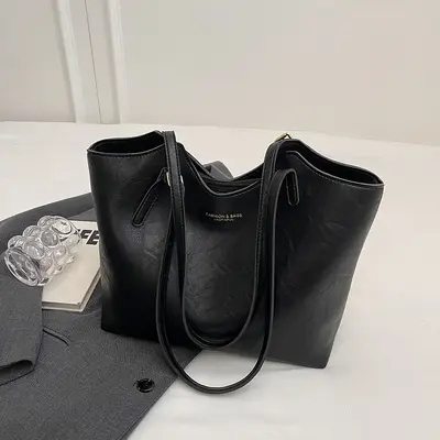 Women's Large Autumn Winter Tote Bag, 2026 Single Shoulder Bag - 6