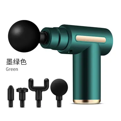 Mini fascia gun, kablosuz, taşınabilir, 6 seviyelemassaj başlıkları - 5