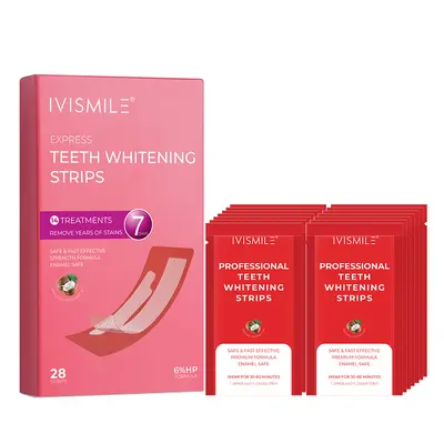 Teeth Whitening Kit with Dry and Wet Strips, Removes Stains and Tartar - 9
