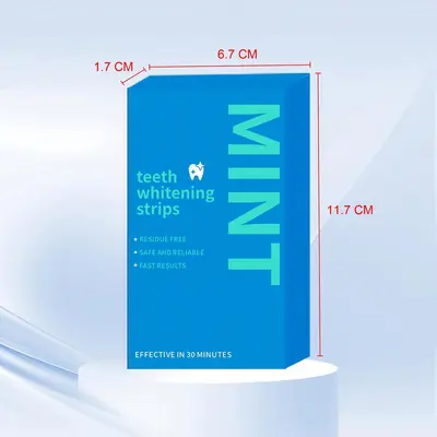 Instant Teeth Whitening Strips with nHAp, Low Sensitivity - 4